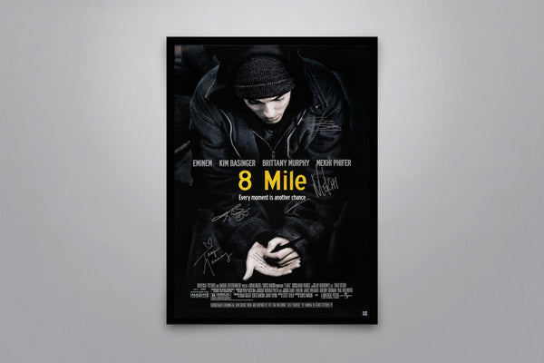 8 Mile Signed Poster with COA