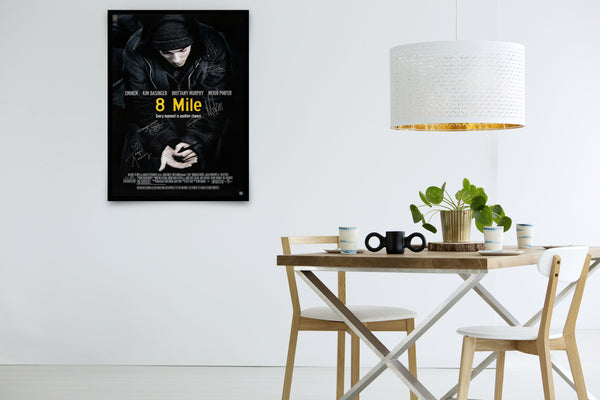 8 Mile Signed Poster with COA