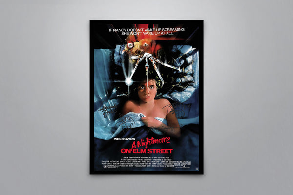 A Nightmare on Elm Street Signed Poster with COA