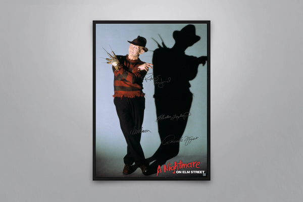 A Nightmare on Elm Street Signed Poster with COA
