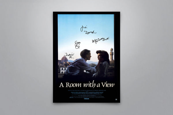 A Room with a View Signed Poster with COA