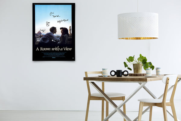 A Room with a View Signed Poster with COA