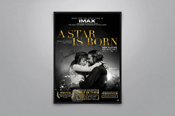 A Star Is Born Signed Poster with COA