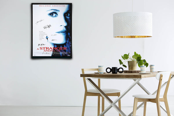 A Stranger Among Us Signed Poster with COA