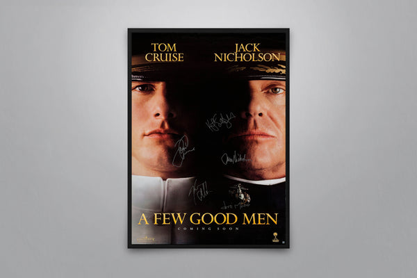 A Few Good Men Signed Poster with COA