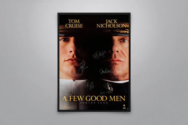 A Few Good Men Signed Poster with COA