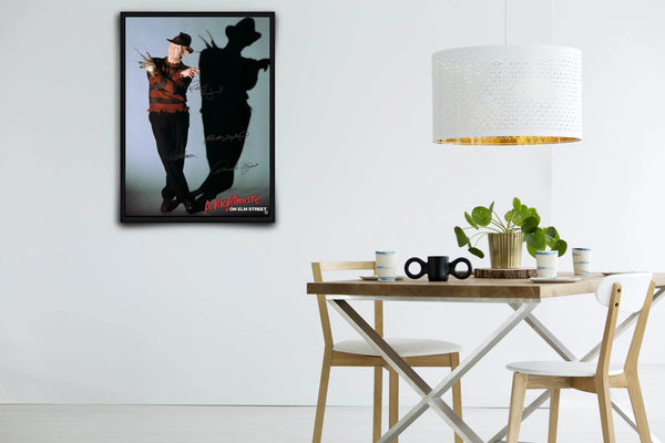 A Nightmare on Elm Street Signed Poster with COA