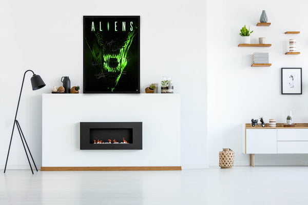 Aliens Signed Poster with COA