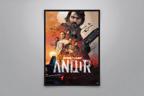 Andor Signed Poster with COA