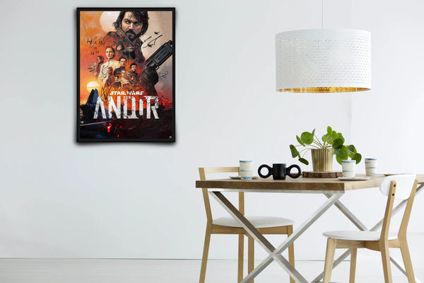 Andor Signed Poster with COA