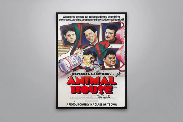 Animal House Signed Poster with COA