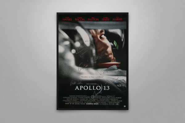 Apollo 13 Signed Poster with COA