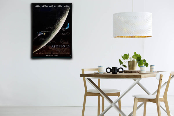 Apollo 13 Signed Poster with COA