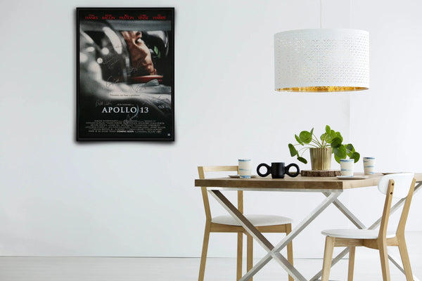 Apollo 13 Signed Poster with COA