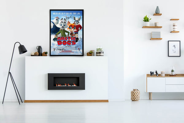 Arctic Dogs Signed Poster with COA