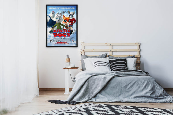 Arctic Dogs Signed Poster with COA