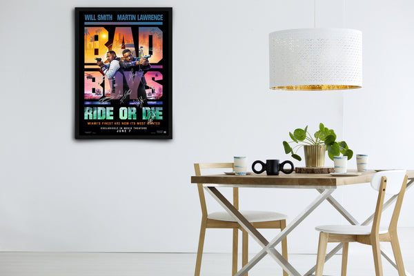 Bad Boys: Ride or Die - Signed Poster + COA