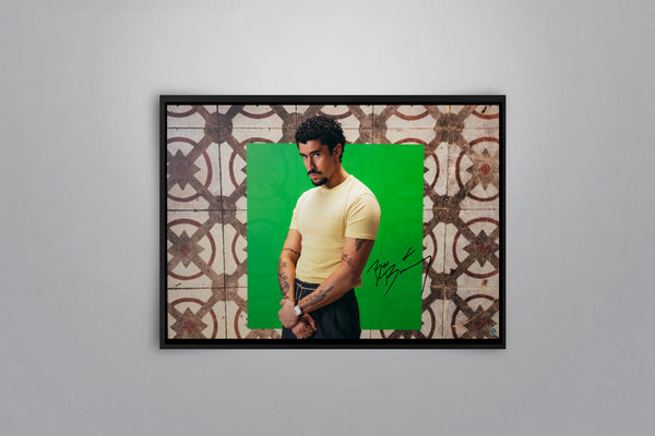 Bad Bunny Debi Tirar Mas Fotos Signed Poster with COA