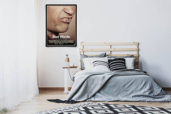 Bad Words Signed Poster with COA