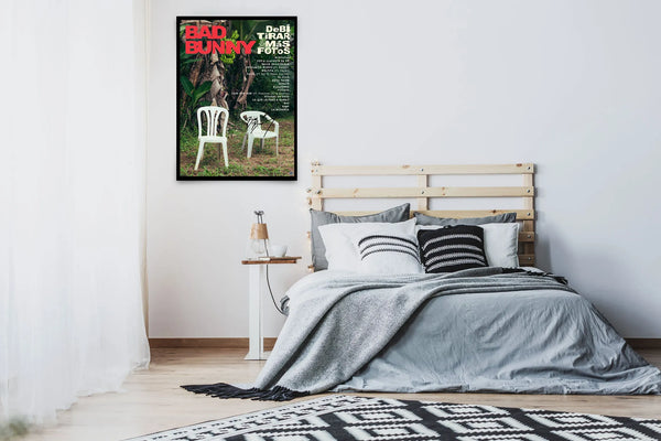 Bad Bunny Debi Tirar Mas Fotos Signed Poster with COA