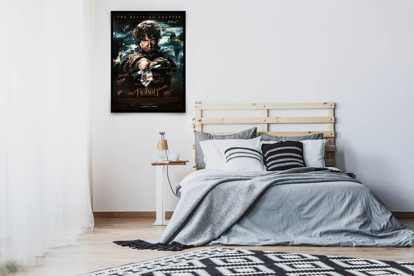 The Hobbit: The Battle of the Five Armies Signed Poster with COA