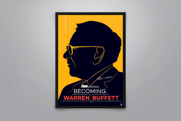 Becoming Warren Buffett - Signed Poster + COA