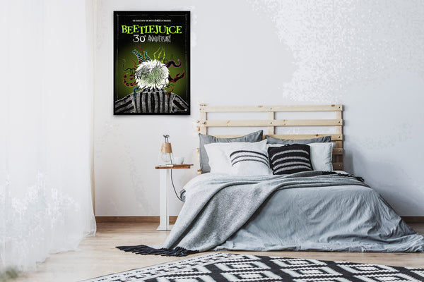 Beetlejuice: 30th Anniversary Signed Poster with COA