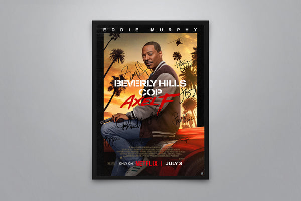 Beverly Hills Cop: Axel F Signed Poster with COA