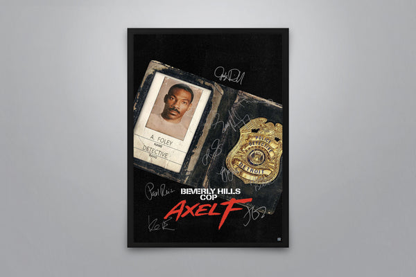 Beverly Hills Cop: Axel F Signed Poster with COA