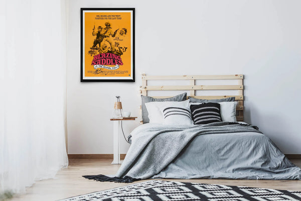 Blazing Saddles Signed Poster with COA