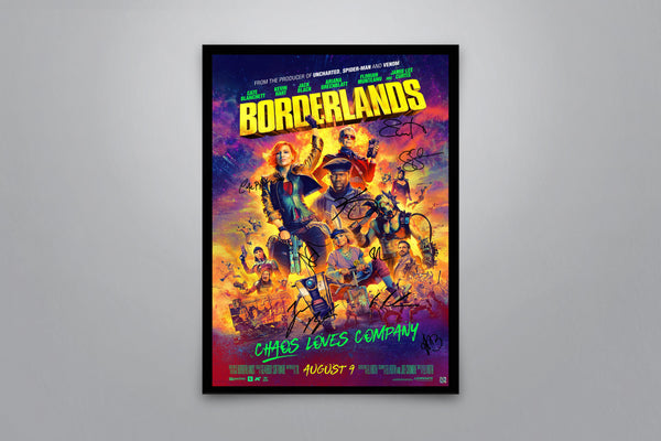 Borderlands - Signed Poster + COA