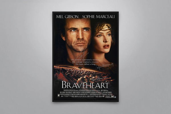 Braveheart Signed Poster with COA