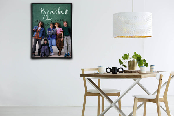 The Breakfast Club Signed Poster with COA
