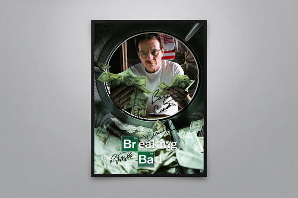 Breaking Bad Signed Poster with COA