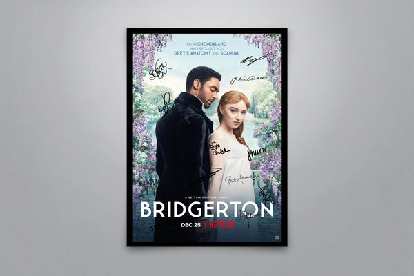 Bridgerton - Signed Poster + COA