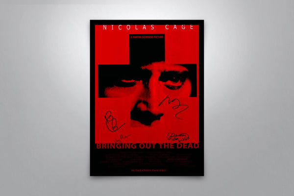 Bringing Out the Dead Signed Poster with COA