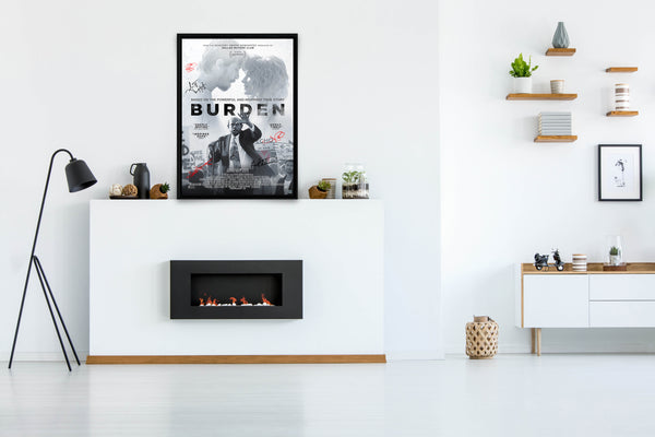 Burden Signed Poster with COA