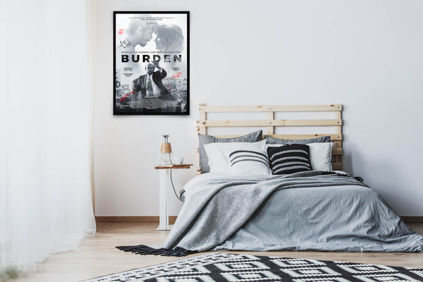 Burden Signed Poster with COA