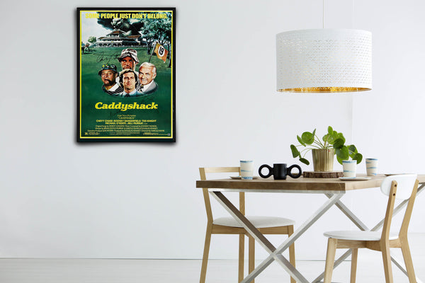 Caddyshack Signed Poster with COA