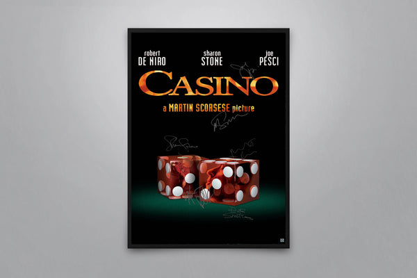Casino Signed Poster with COA