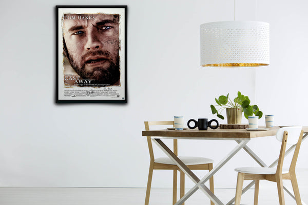 Cast Away Signed Poster with COA