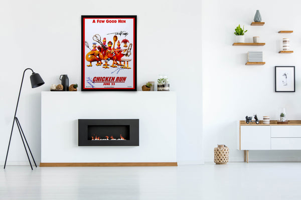 Chicken Run Signed Poster with COA