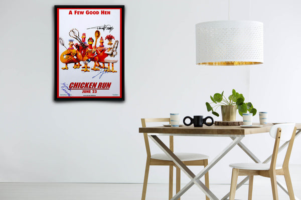 Chicken Run Signed Poster with COA