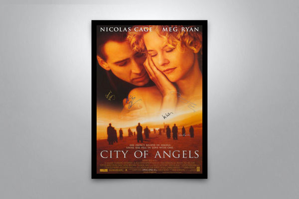 City of Angels Signed Poster with COA