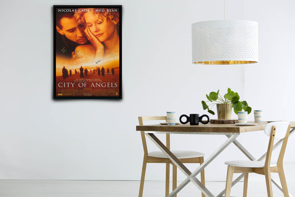 City of Angels Signed Poster with COA