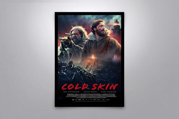 Cold Skin Signed Poster with COA