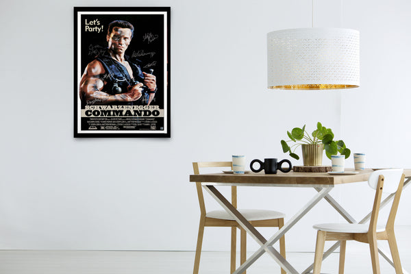 Commando - Signed Poster + COA