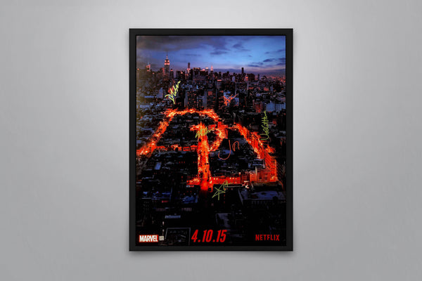 Daredevil Signed Poster with COA
