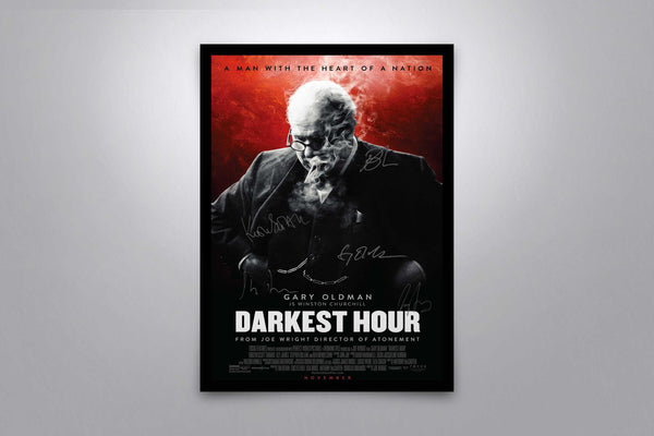 Darkest Hour Signed Poster with COA