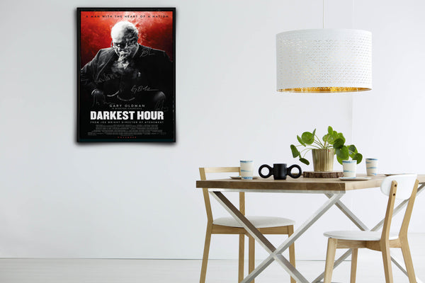 Darkest Hour Signed Poster with COA